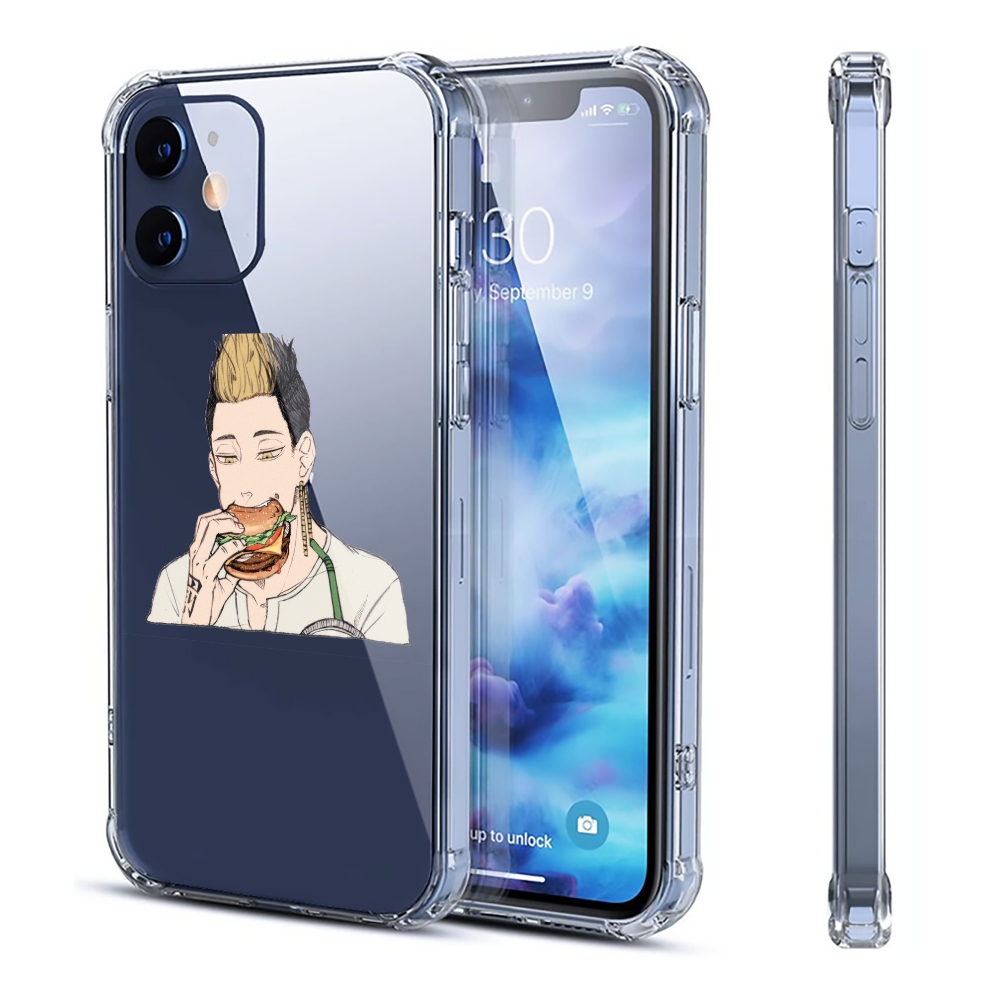 （画像用） 東京リベンジャーズ Tokyo Revengers 【iPhone 12シリーズ対応】透明スマホケース（クリアソフトケース）